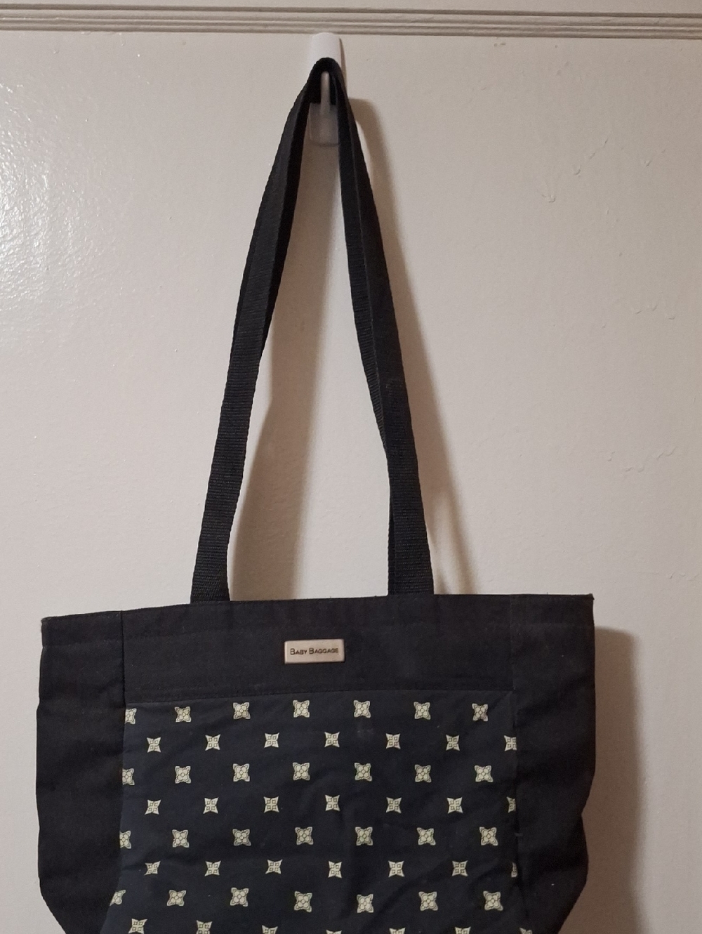 Black Patterned Tote Bag Diaper Bag Baby Baggage Bundle 3 For $30!!